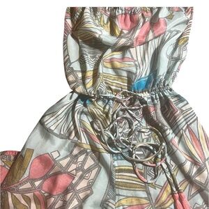 Paani Colorful Abstract Print Jumper